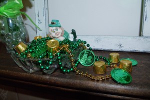 This fun leprechaun treasure bowl is the perfect accent to any home celebrating Irish heritage.