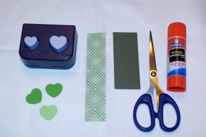 Quick, Simple Shamrock How-To Supplies
