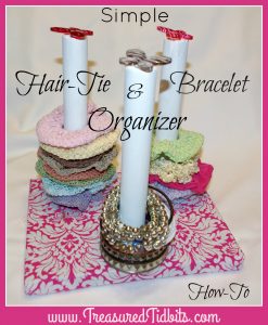 Hair Tie Bracelet Holder Fb