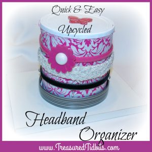 Hot Chocolate Headband Organizer How To