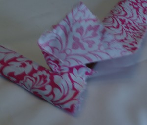 DIY Hair Bow Holder-Tuck Corners