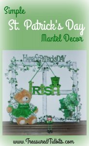 St Pat's Mantel Pinterest