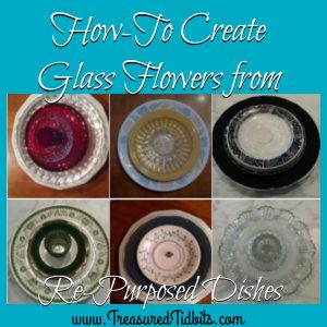 How to Create Glass Flowers From Repurposed Dishes FB Sq