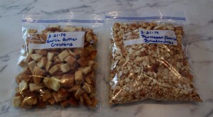 Croutons and Crumbs Ready to Go