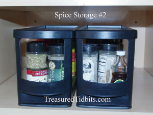 Spice Storage #2 Small Space Kitchen