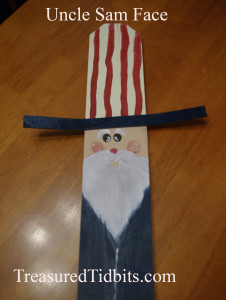 Handpainted Uncle Sam Picket How-To