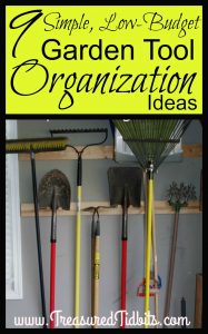 9 Simple, low-Budget Lawn & Garden Tool Organization Ideas
