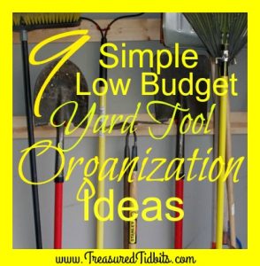 9 imple, Low Budget Lawn & Garden Tool Organization Ideas