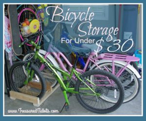 DIY Bicycle Storage In Less Than 30 Minutes For Under $30