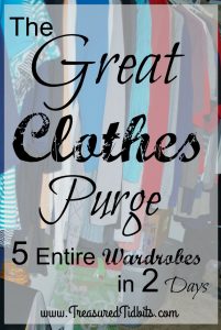 The Great Clothes Purge Pinterest