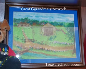 Great Grandma's Artwork-Irreplacable Memories