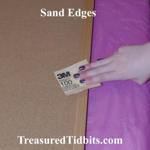 Sand Bulletin Board Edges