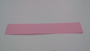 Paper Strip for Easy Heart Project