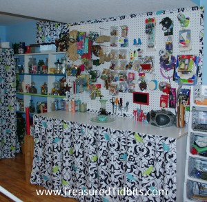 Finished Craft Room Reveal Final Wall