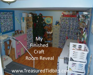 Finshed Craft Room Reveal