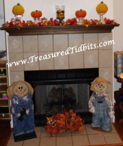 FIreplace Fall Decor 8 Week Series Week 2