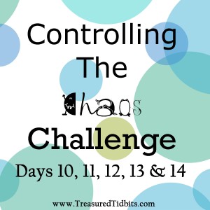 COntrolling the Chaos Challenge Days 10 to 14