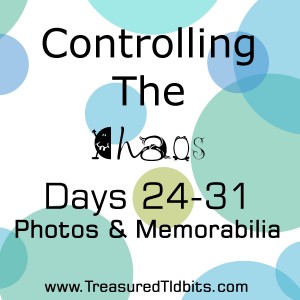 COntrolling the Chaos Days 24-31 Photos and Memorabilia