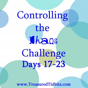 Controlling the Chaos Challenge Days 17-23