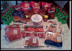 County Market Shopping Haul April 2016