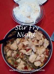 Stir Fry night