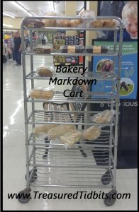Kroger Bakery Markdown Cart