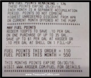 Kroger Fuel Rewards