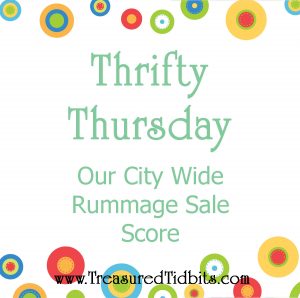 Thrifty Thursday City Wide Rummage Sales