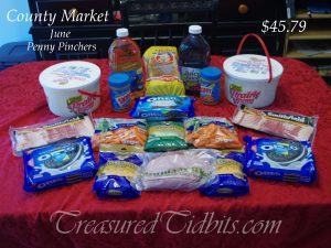 County Market Grocery Shopping With  June Penny Pinchers