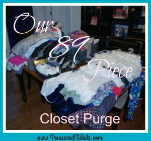 Our 89 Piece Closet Purge FB