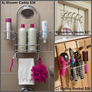 alternative bathroom storage