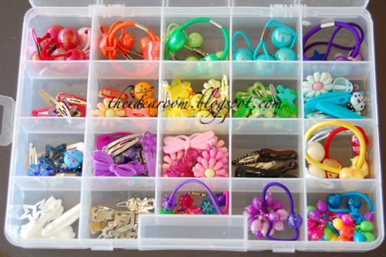 How to Organize Hair Accessories {Never Lose Hair Elastics Again!}  Hair  accessories storage, Organizing hair accessories, Hair accessory storage  organizers