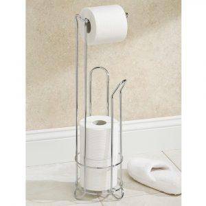 toilet-roll-holder-for-extra-bathroom storage